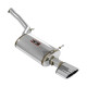  SUPERSPRINT exhaust systems Supersprint Rear exhaust 145x95 Left AUDI A6 RS6 QUATTRO (Sedan + Avant) 4.2i V8 Turbo 02-04 | races-shop.com