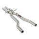 SUPERSPRINT exhaust systems Supersprint Centre pipe + "X-Pipe" AUDI A6 S6 C6 Typ 4F QUATTRO (Berlina + Avant) 5.2 V10 06+ | races-shop.com