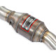  SUPERSPRINT exhaust systems Supersprint Front exhaust Right with Metallic catalytic converter AUDI A6 RS6 Quattro 5.0i Bi - turbo V10 08+ | races-shop.com
