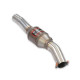 SUPERSPRINT exhaust systems Supersprint Front exhaust Right with Metallic catalytic converter AUDI A6 RS6 Quattro 5.0i Bi - turbo V10 08+ | races-shop.com