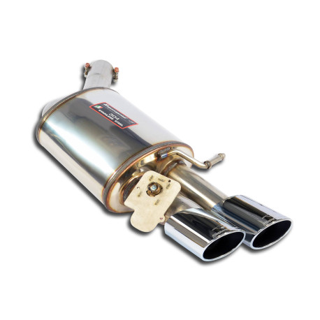  SUPERSPRINT exhaust systems Supersprint Rear exhaust Left 100x75 with valve AUDI S6 C7 4G (Sedan + Avant) 4.0 TFSI 12-14 (with valve) | races-shop.com