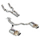  SUPERSPRINT exhaust systems Supersprint "Cat.-Back" Sound Package Race AUDI RS6 C7 4G (Sedan + Avant) 4.0 TFSi 13-14 | races-shop.com