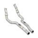  SUPERSPRINT exhaust systems Supersprint Front pipe kit Right - Left (Replaces OEM front exhaust) AUDI RS6 Quattro Avant 4.0 TFSI V8 20+ (with valve) | races-shop.com