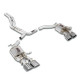  SUPERSPRINT exhaust systems Supersprint Half System Package AUDI S7 Quattro Sportback 2.9 TFSI V6 20+ (with valve) | races-shop.com