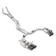  SUPERSPRINT exhaust systems Supersprint Sound Package Race AUDI RS7 Quattro Sportback 4.0 TFSI V8 20+ (with valve) | races-shop.com