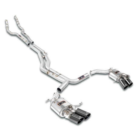  SUPERSPRINT exhaust systems Supersprint Sound Package Race AUDI RS7 Quattro Sportback 4.0 TFSI V8 20+ (with valve) | races-shop.com