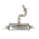  SUPERSPRINT exhaust systems Supersprint Rear exhaust Right - Left AUDI TT RS QUATTRO Coupè 2.5 TFSi 09-15 Ø76mm system | races-shop.com