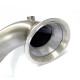  SUPERSPRINT exhaust systems Supersprint Downpipe + Metallic catalytic converter Ø143mm AUDI TT RS QUATTRO Coupè 2.5 TFSi 09-15 (Ø80mm system) (with valve) | races-shop.com