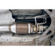  SUPERSPRINT exhaust systems Supersprint Downpipe + Metallic catalytic converter Ø143mm AUDI TT RS QUATTRO Coupè 2.5 TFSi 09-15 (Ø80mm system) (with valve) | races-shop.com