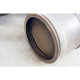  SUPERSPRINT exhaust systems Supersprint Downpipe + Metallic catalytic converter Ø143mm AUDI TT RS QUATTRO Coupè 2.5 TFSi 09-15 (Ø80mm system) (with valve) | races-shop.com
