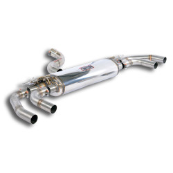 Supersprint Rear exhaust with valves right - left AUDI TTS Mk3 2.0 TFSI Quattro Coupè 15-18 (with valve)