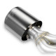  SUPERSPRINT exhaust systems Supersprint Rear exhaust with valves right - left 145x95 "Gun Metal Grey" AUDI TT RS QUATTRO Coupè 2.5 TFSI 17+ (with valve) | races-shop.com