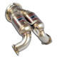  SUPERSPRINT exhaust systems Supersprint Downpipe + Metallic catalytic converter (Left Hand Drive / Right Hand Drive) AUDI SQ5 QUATTRO SUV 3.0 TFSI V6 17-20 | races-shop.com