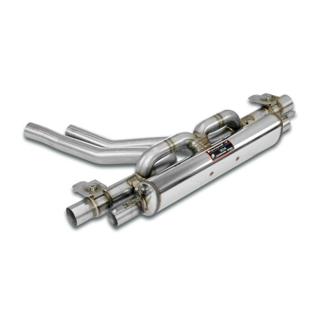  SUPERSPRINT exhaust systems Supersprint Rear exhaust with valves right - left BENTLEY BENTAYGA 4.0L V8 Bi-Turbo 18+ (with valve) | races-shop.com