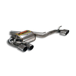 Supersprint Rear exhaust Right OO 80 + Left OO 80. BMW E81 130i 07-12
