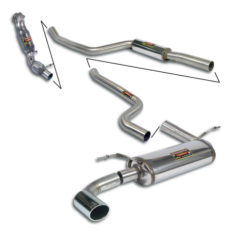  SUPERSPRINT exhaust systems Supersprint Sport performance pack BMW F20 / F21 114i 1.6T 11-14 | races-shop.com