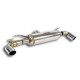  SUPERSPRINT exhaust systems Supersprint Rear exhaust Right O100 - Left O100 with valve BMW F20 / F21 125i 2.0T 11-14 (with valve) | races-shop.com