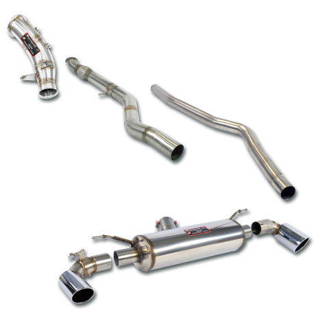  SUPERSPRINT exhaust systems Supersprint Track Performance pack with valve (models from 07/2013) BMW F20 / F21 M135i xDrive 12-14 (with valve) | races-shop.com