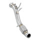  SUPERSPRINT exhaust systems Supersprint Downpipe kit (N47 ENGINE - EURO5) (Replace diesel-soot filter / Catalytic converter) BMW F20 / F21 114d 12-15 | races-shop.com