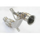  SUPERSPRINT exhaust systems Supersprint Downpipe kit (N47 ENGINE - EURO5) (Replace diesel-soot filter / Catalytic converter) BMW F20 / F21 114d 12-15 | races-shop.com