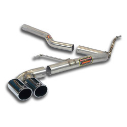 Supersprint Connecting pipe + rear pipe OO80 (Muffler delete) BMW F20 / F21 114d 12-15