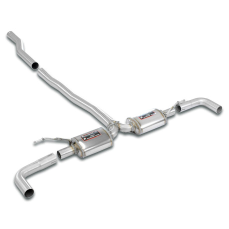  SUPERSPRINT exhaust systems Supersprint Rear exhaust Right - Left "Racing" BMW F52 118i Sedan 16+ | races-shop.com