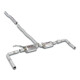  SUPERSPRINT exhaust systems Supersprint Rear exhaust Right - Left "Racing" BMW F52 120i Sedan 16+ | races-shop.com