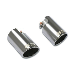 Supersprint Endpipe kit Right O100 - Left O100 "Gun Metal Grey" BMW F40 M135i xDrive 19+ (with valve)