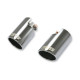  SUPERSPRINT exhaust systems Supersprint Endpipe kit Right O100 - Left O100 "Gun Metal Grey" BMW F40 M135i xDrive 19+ (with valve) | races-shop.com