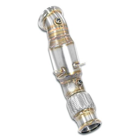  SUPERSPRINT exhaust systems Supersprint Downpipe kit + Metallic catalytic BMW F22 LCI 230i 2.0T 17+ | races-shop.com