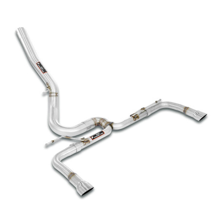  SUPERSPRINT exhaust systems Supersprint Rear pipe "Y-Pipe" Right - Left (Muffler delete) BMW F44 Gran Coupè 220i xDrive 2.0i Turbo 21+ | races-shop.com