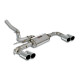  SUPERSPRINT exhaust systems Supersprint Rear exhaust right - left with valve, 4 endpipes O 90 BMW F44 Gran Coupè M235i xDrive 2.0i Turbo 20+ (with valve) | races-shop.com
