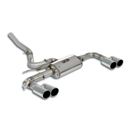  SUPERSPRINT exhaust systems Supersprint Rear exhaust right - left with valve, 4 endpipes O 90 BMW F44 Gran Coupè M235i xDrive 2.0i Turbo 20+ (with valve) | races-shop.com