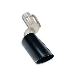 Supersprint Rear pipe O90 "Gun Metal Grey" (Muffler delete) BMW F45 225xe Active Tourer iPerformance 1.5T 17+