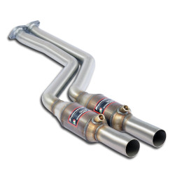 Supersprint Front exhaust with Metallic catalytic converter Right + Left BMW E46 320i (2.2i) (Sedan - Touring) 01+