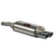  SUPERSPRINT exhaust systems Supersprint Rear exhaust 100x75 BMW E46 330d (Sedan - Coupé - Touring) 00+ | races-shop.com