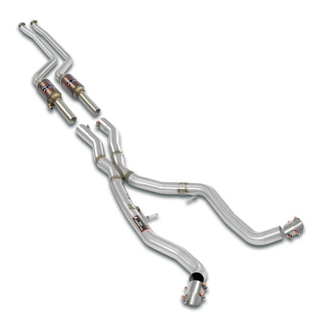  SUPERSPRINT exhaust systems Supersprint Sport package for Stock rear muffler BMW E90 Sedan 335i Bi-Turbo 06-04/2010 | races-shop.com