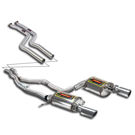  SUPERSPRINT exhaust systems Supersprint Sport Sound Kit BMW E92 Coupè 335i Bi-turbo 06-04/2010 | races-shop.com