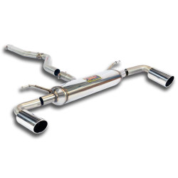 Supersprint Connecting pipe + rear exhaust Right O90 - Left O90 BMW F30 / F31 (Sedan-Touring) 316d 12-15