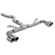  SUPERSPRINT exhaust systems Supersprint Connecting pipe + rear pipe Right OO80 - Left OO80 (Muffler delete) BMW F30 / F31 (Sedan-Touring) 316d 15-16 | races-shop.com