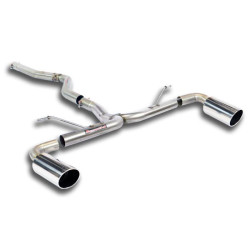 Supersprint Connecting pipe + rear pipe Right O100 - Left O100 (Muffler delete) BMW F30 / F31 (Sedan-Touring) 316d 15-16