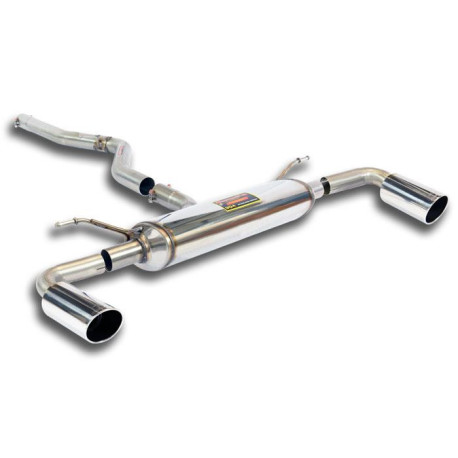  SUPERSPRINT exhaust systems Supersprint Connecting pipe + rear exhaust Right O90 - Left O90 BMW F30 / F31 (Sedan-Touring) 328d USA Model 11-15 | races-shop.com