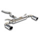  SUPERSPRINT exhaust systems Supersprint Connecting pipe + rear exhaust Right O100 - Left O100 BMW F30 / F31 (Sedan-Touring) 328d USA Model 11-15 | races-shop.com