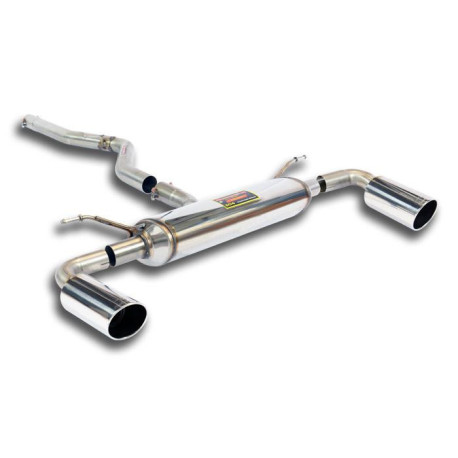  SUPERSPRINT exhaust systems Supersprint Connecting pipe + rear exhaust Right O100 - Left O100 BMW F30 / F31 (Sedan-Touring) 328d USA Model 11-15 | races-shop.com