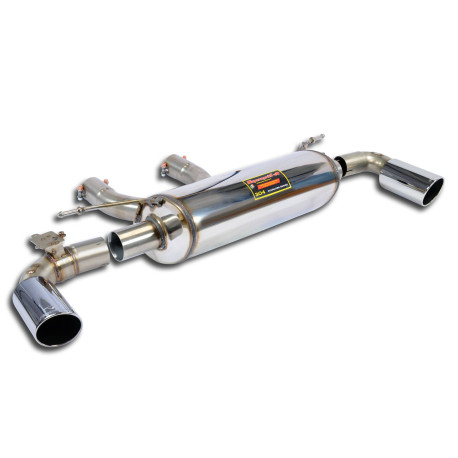  SUPERSPRINT exhaust systems Supersprint Rear exhaust Right O100 - Left O100 with valve BMW F34 Gran Turismo 335i 13-16 (with valve) | races-shop.com
