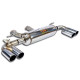  SUPERSPRINT exhaust systems Supersprint Rear exhaust Right OO80 - Left OO80 with valve BMW F34 Gran Turismo 335i 13-16 (with valve) | races-shop.com