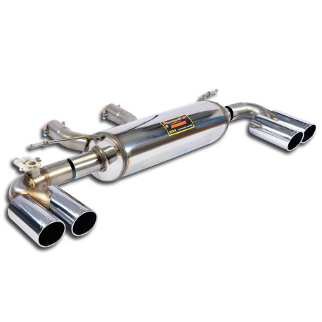  SUPERSPRINT exhaust systems Supersprint Rear exhaust Right OO80 - Left OO80 with valve BMW F34 Gran Turismo 335i 13-16 (with valve) | races-shop.com