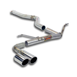 Supersprint Connecting pipe + rear pipe OO80 (Muffler delete) BMW F34 Gran Turismo 318d 13-15