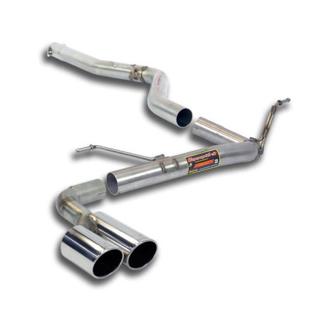  SUPERSPRINT exhaust systems Supersprint Connecting pipe + rear pipe OO80 (Muffler delete) BMW F34 Gran Turismo 318d 13-15 | races-shop.com