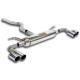  SUPERSPRINT exhaust systems Supersprint Connecting pipe + rear exhaust Right OO80 - Left OO80 BMW F34 Gran Turismo 318d 13-15 | races-shop.com